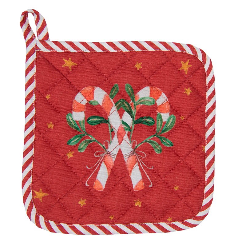 Presina double face con schiaccianoci e bastoncini - 20x20 cm - Clayre & Eef